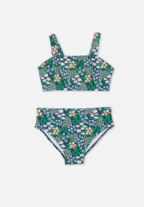 Cotton On - Gracelyn bikini - navy blazer/clara ditsy