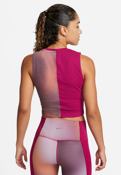 Nike - Nike Yoga Dri-FIT All-Over-Print Tank Top