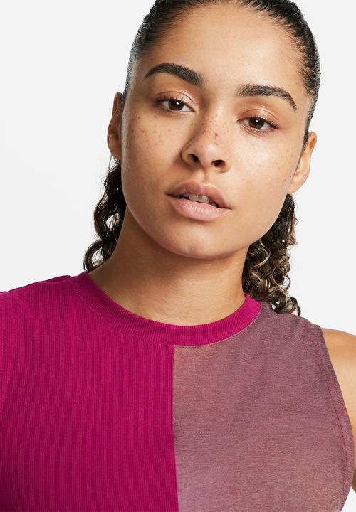 Nike - Nike Yoga Dri-FIT All-Over-Print Tank Top