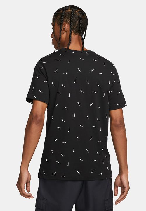 Nike - NSW allover print tee - black