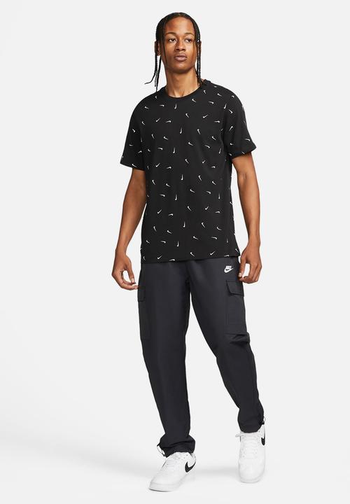 Nike - NSW allover print tee - black