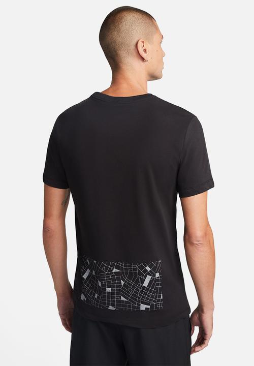 Nike - M Nike df tee run division dfc short sleeve - black