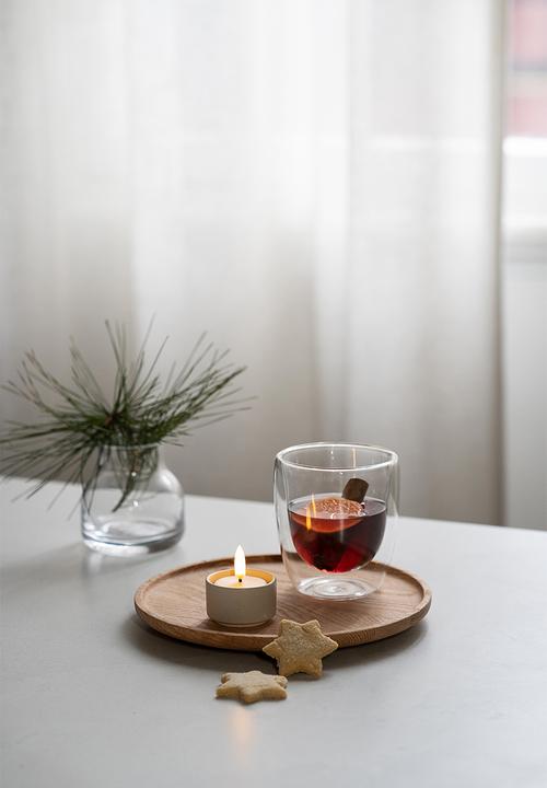 Eledea - LED tealight candles set of 4 - white