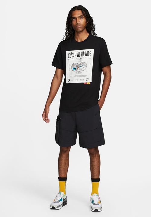 Nike - NSW worldwide so pack 2 lb tee  - black