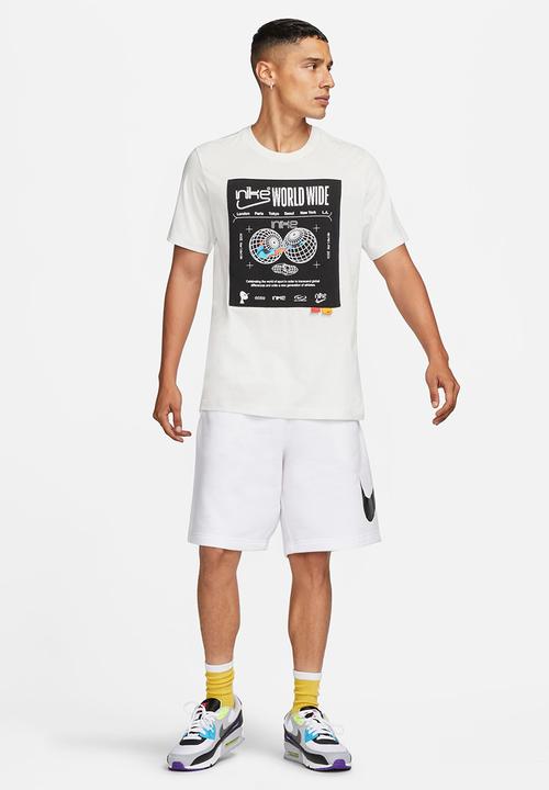 Nike - NSW worldwide so pack 2 lb tee  - summit white