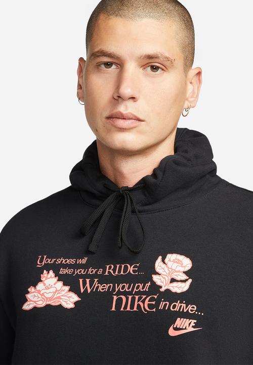 Nike - M nsw hoodie open concept - black