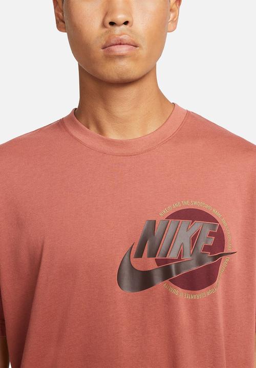 Nike - NSW sports utility s tee - canyon rust