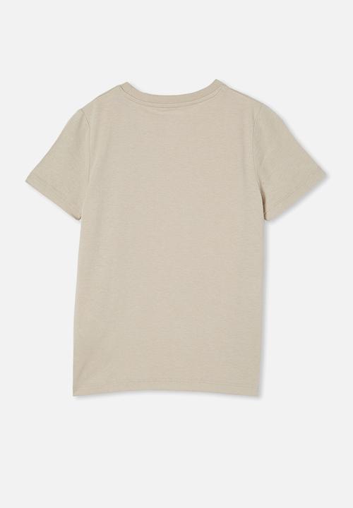 Cotton On - Penelope short sleeve tee - rainy day/rainbow mountain