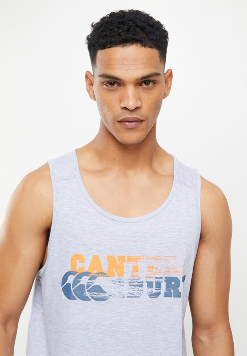 Canterbury - Fundamentals singlet - grey