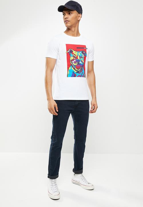 Replay - Replay basic jersey T-shirt - white