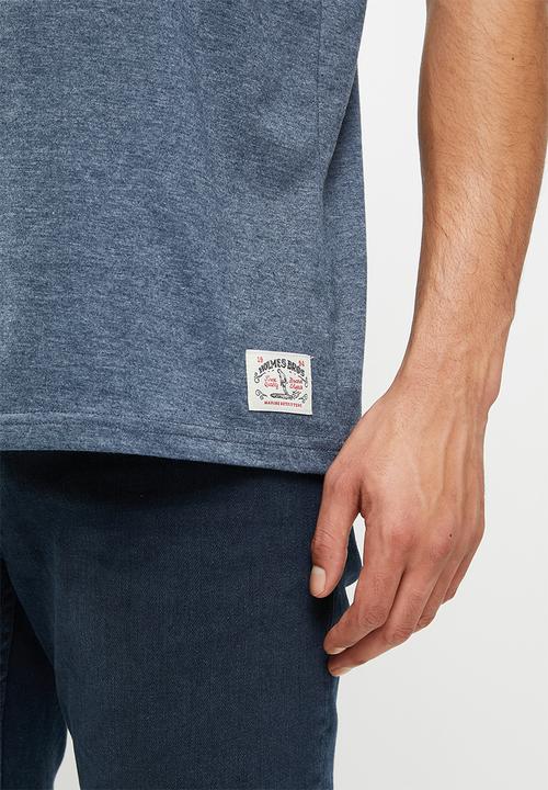 Holmes Bro's - Weekend beers crate short sleeve tee - pewter melange