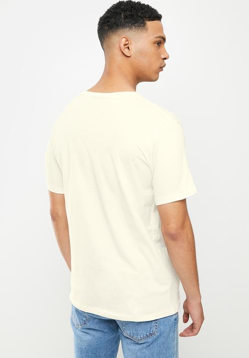 Holmes Bro's - Grass is greener short sleeve tee - cloud dancer