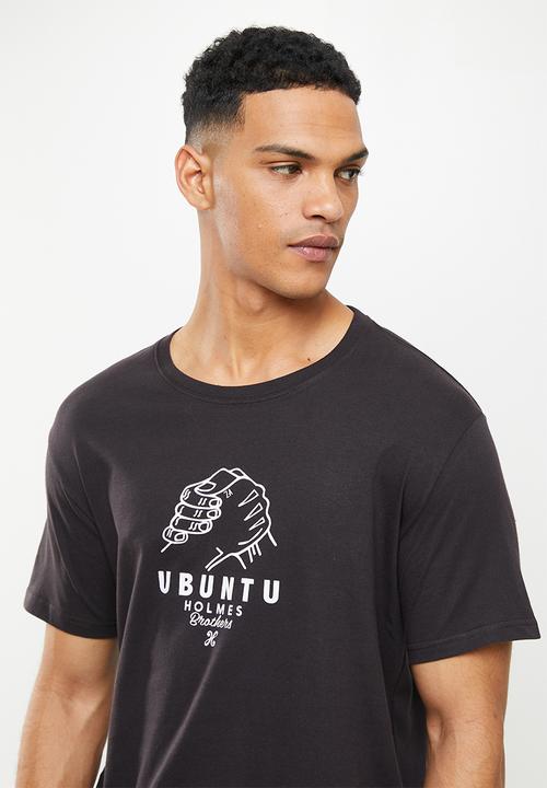Holmes Bro's - Ubuntu short sleeve tee - black bean