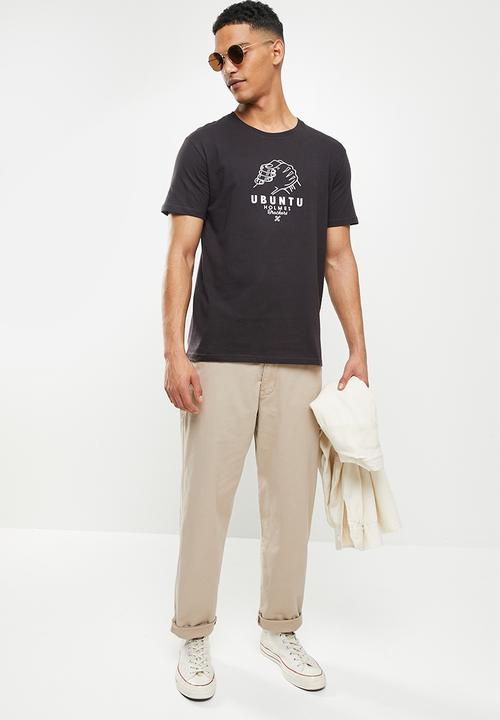 Holmes Bro's - Ubuntu short sleeve tee - black bean
