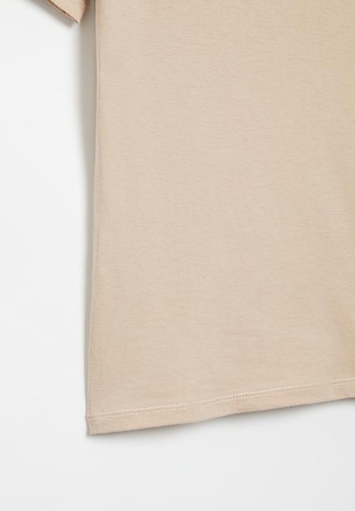 Superbalist - Printed tee - stone