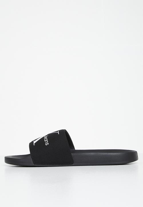 Calvin Klein - Slide monogram co - black
