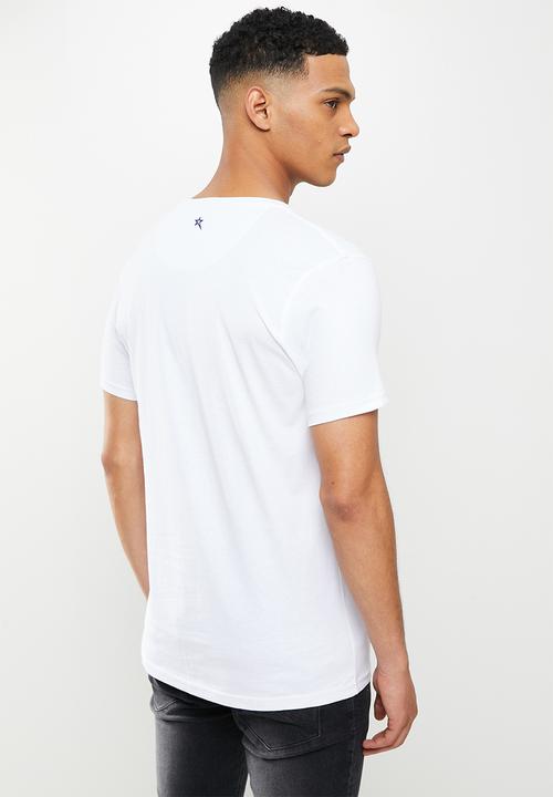 SOVIET - M lian short sleeve logo tee - white