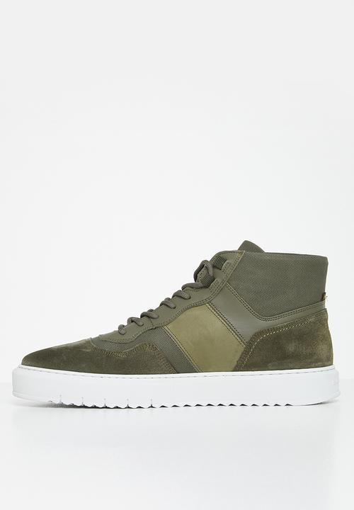 G-STAR - Rocup ii mid lea m - olive