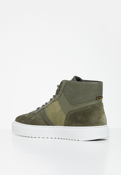 G-STAR - Rocup ii mid lea m - olive