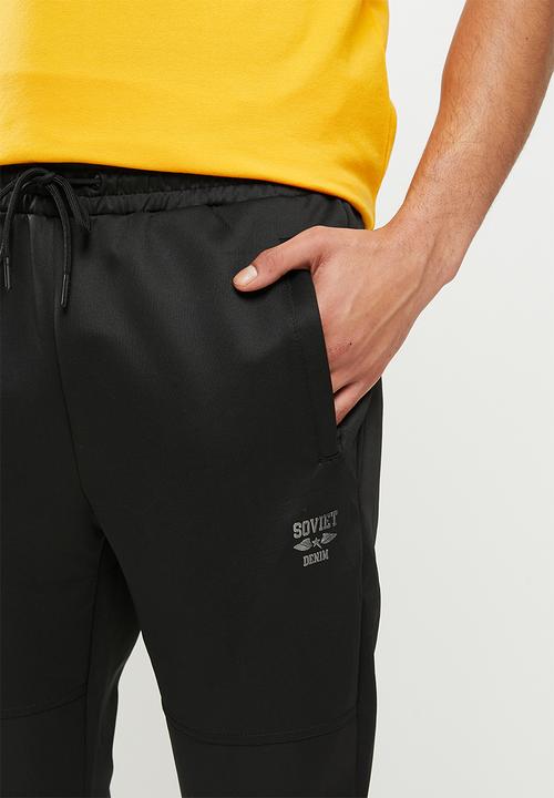 SOVIET - M galactico track pants - black
