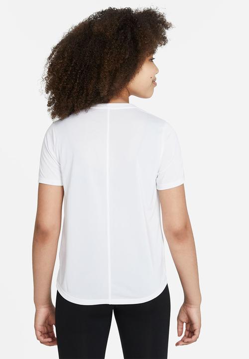 Nike - G nk df one ss top gx - white & black