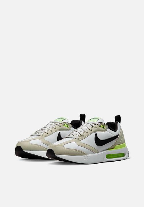 Nike - Nike air max dawn - white & black- light bone-barely volt