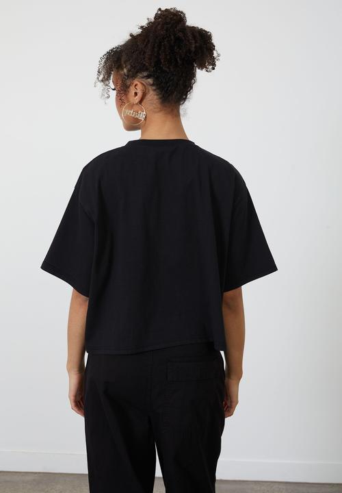 Factorie - Boxy graphic tee - new york/black