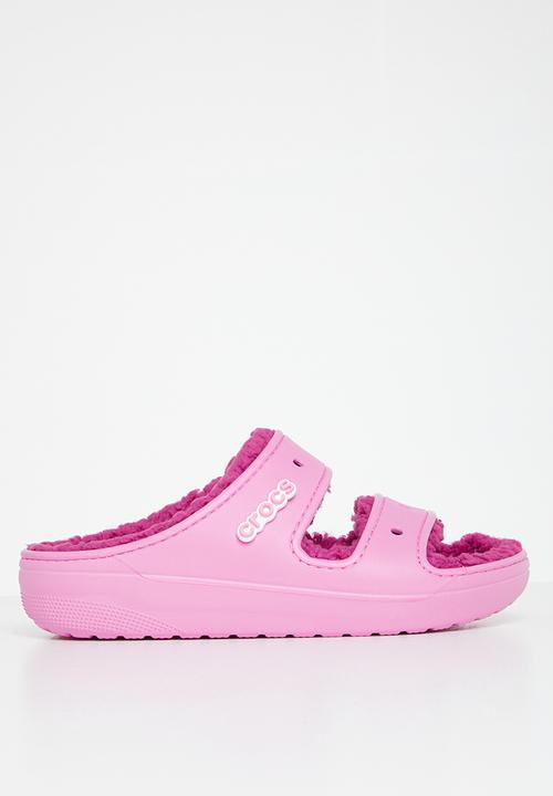 Crocs - Classic cozzzy sandal - taffy pink
