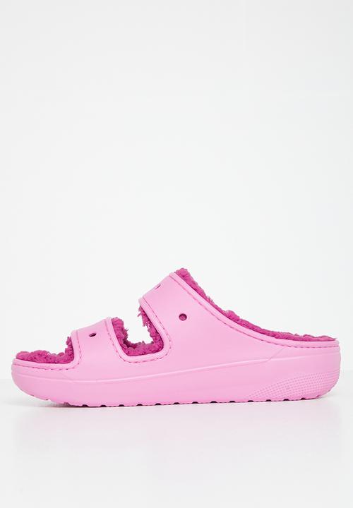 Crocs - Classic cozzzy sandal - taffy pink