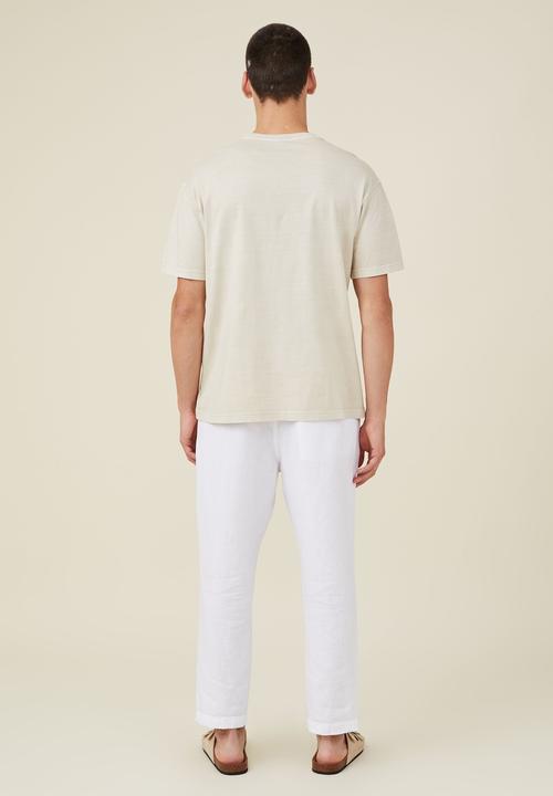 Cotton On - Linen pant - white