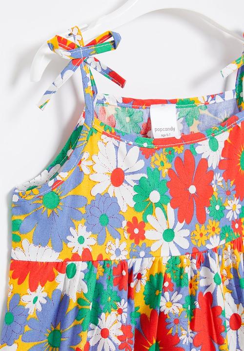 Pop Candy - Printed daisy dress - multi
