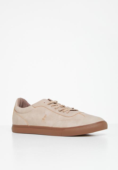 POLO - Basic gumsole sneaker - taupe