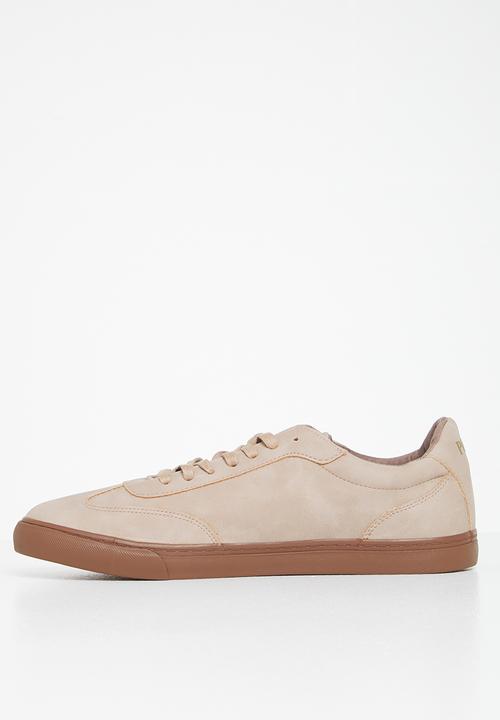 POLO - Basic gumsole sneaker - taupe