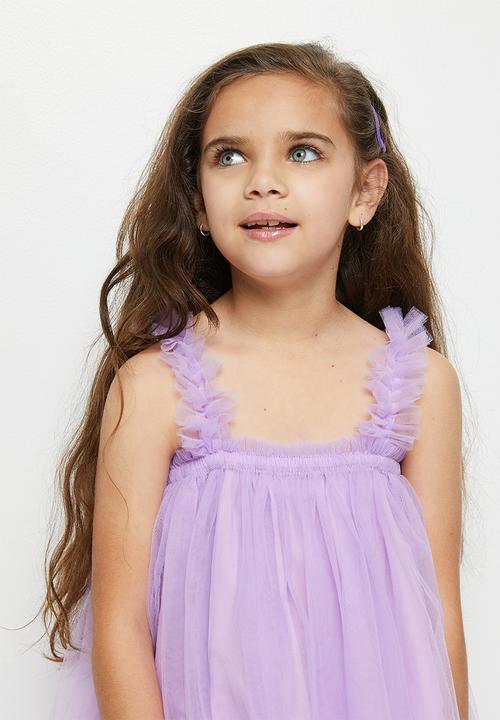 Pop Candy - Girls mesh dress - purple