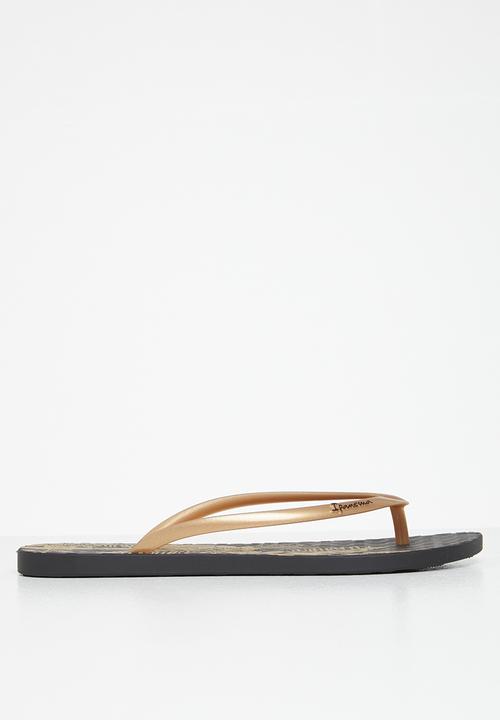 Ipanema - Easy print flip-flop - black & gold