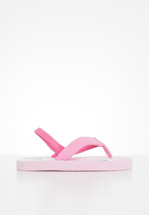 Pop Candy - Magical horse printed flip flop - pink