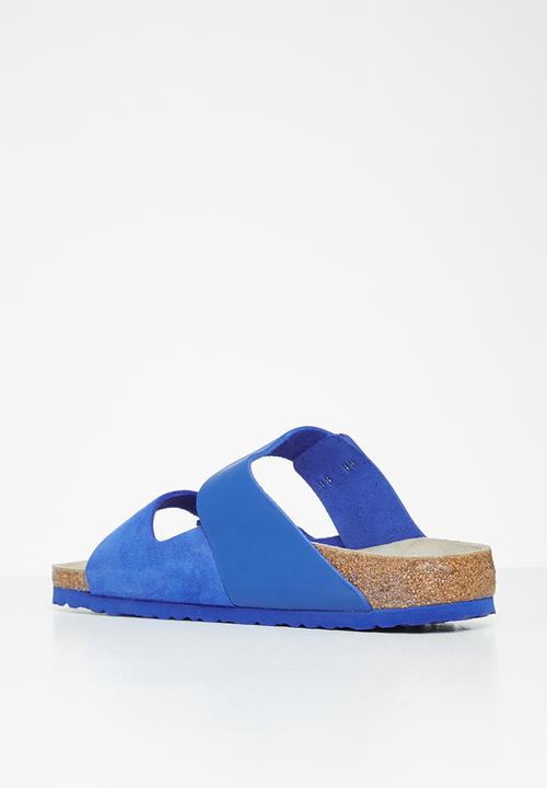 Birkenstock - Arizona split suede/leather - ultra blue