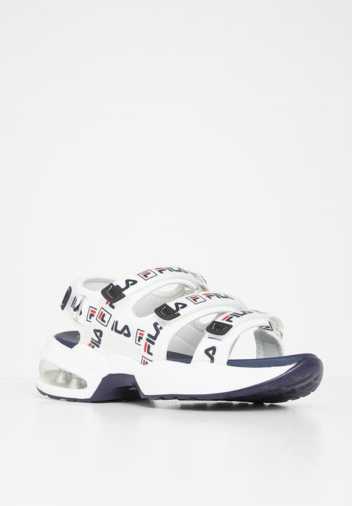 FILA - Kenya sandal - white / chinese red / peacoat