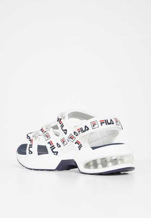 FILA - Kenya sandal - white / chinese red / peacoat