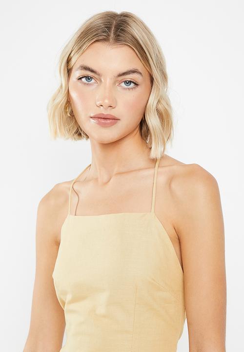 Glamorous - Ladies dress - light stone