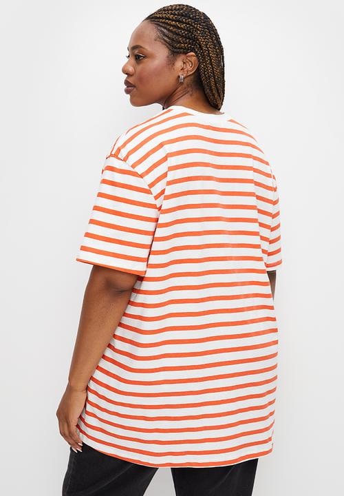 Superbalist - Basic crew aop tee - fiesta