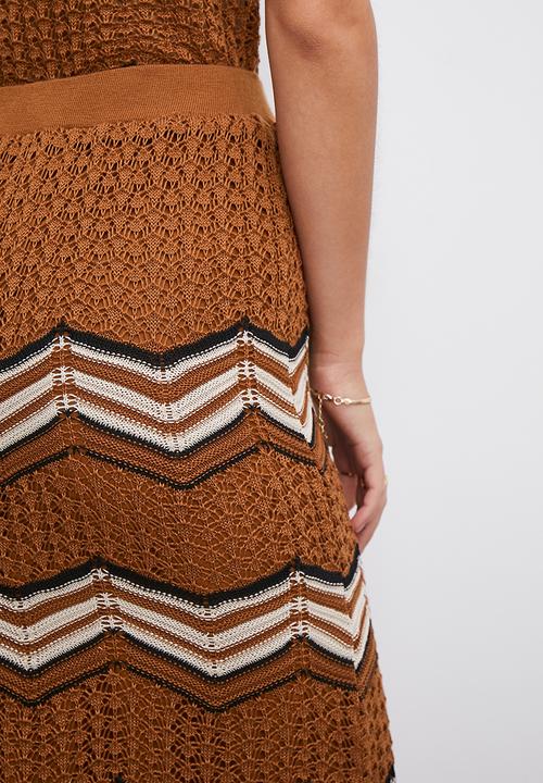 Superbalist - Bold crochet midi - neutrals