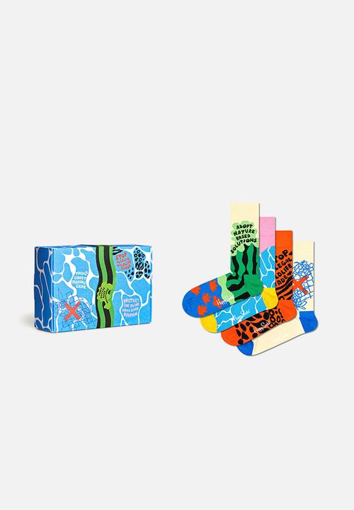 Happy Socks - Wwf 4-pack gift set - multi