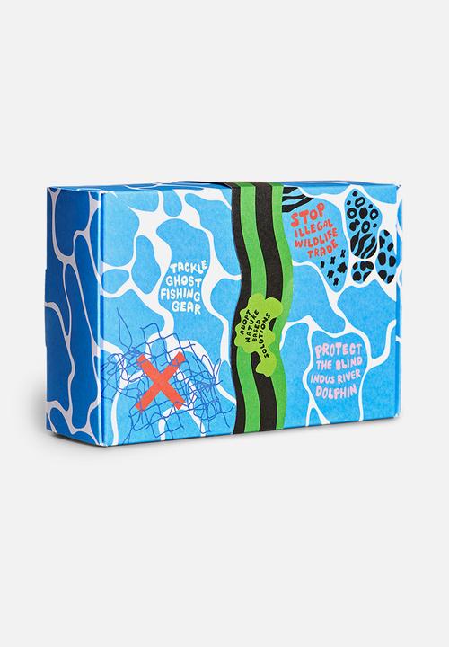 Happy Socks - Wwf 4-pack gift set - multi