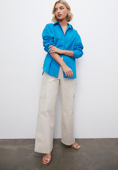 Superbalist - Relaxed shirt - blue