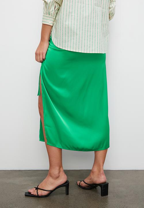 Superbalist - Gathered detail midi - grass green