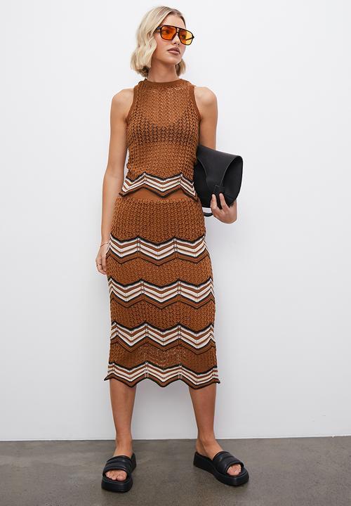 Superbalist - Co- ord inset halter cami - neutrals