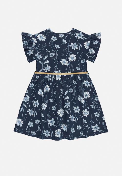 Bee Loop - Single jersey dress - dark blue 