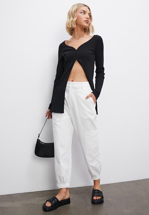 Superbalist - Relaxed cargo jogger - ecru