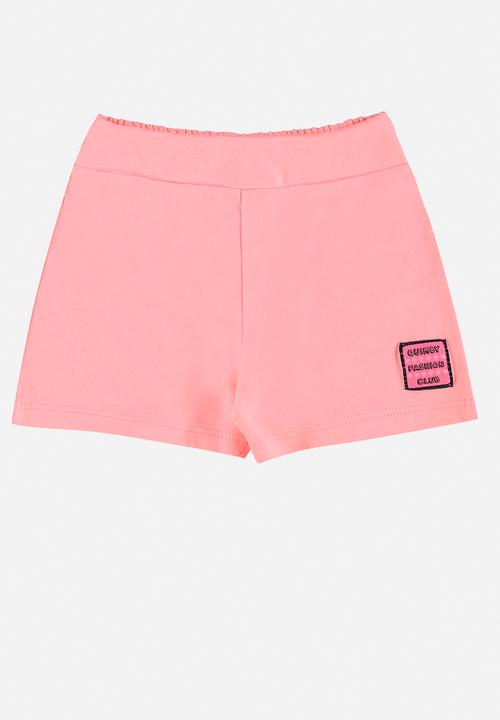 Quimby - Elastane jersey blouse and shorts - pink